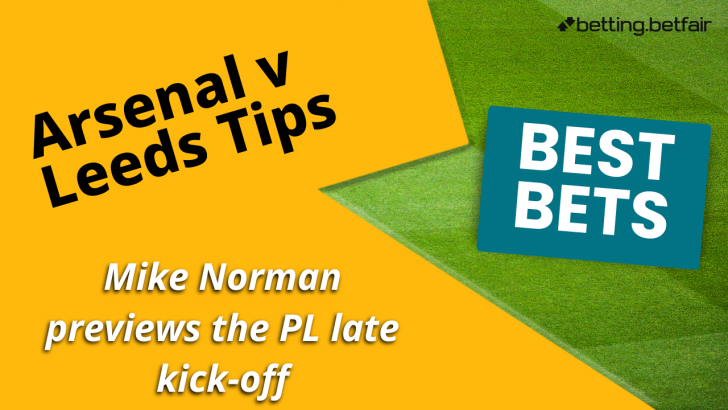 Get tips and betting odds for Arsenal v Leeds in the Premier League